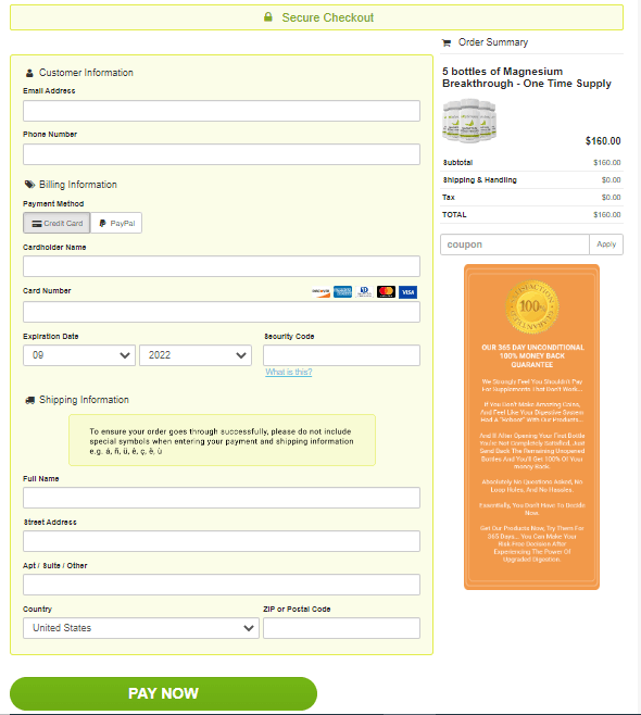 magnesium-breakthrough order page